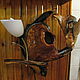 The Bird of Luck Lamp. Wall lights. Rezbaderevo (sysoev1947). Online shopping on My Livemaster.  Фото №2