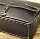 Bag. Genuine leather. Handmade. art. HB 016. Classic Bag. Masterskaya 'FACTURE'. Online shopping on My Livemaster.  Фото №2