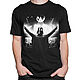 Cotton T-shirt 'Darth Vader Party', T-shirts and undershirts for men, Moscow,  Фото №1