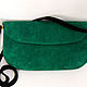 'Green diamond' clutch bag green, Clutches, Novosibirsk,  Фото №1