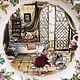 Винтаж: Тарелка  "The Grand Bathroom" по мотивам «Brambly Hedge». Тарелки винтажные. Vintage My Story (Ирина). Интернет-магазин Ярмарка Мастеров.  Фото №2