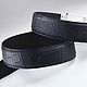 Ремень из кожи крокодила, ширина 3,9 см IMA3118VC. Ремни. CrocShop товары из экзотической кожи. Ярмарка Мастеров.  Фото №9