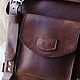 Average Hiking backpack genuine leather Vintage. Backpacks. Lemberg Leather. My Livemaster. Фото №5