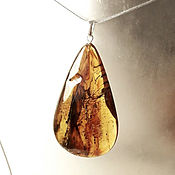 Украшения handmade. Livemaster - original item Very large pendant made of natural Baltic amber(489). Handmade.