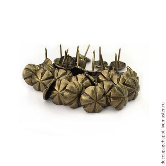 Гвоздь с декоративной шляпкой в интернет-магазине на Ярмарке Мастеров ...