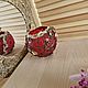 Ваза кофейная "Кофейные берега " стекло в авторском декоре. Вазы. шЭдЭврики. Ярмарка Мастеров.  Фото №5