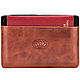 Leather documentsize 'Richie' (red antique), Business card holders, St. Petersburg,  Фото №1