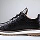 Полуботинки из натуральной кожи крокодила IMA7014B42. Топсайдеры. CrocShop товары из экзотической кожи. Ярмарка Мастеров.  Фото №11