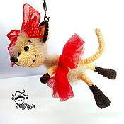 Куклы и игрушки handmade. Livemaster - original item Soft toys: Mouse on the tree, on the bag, in the car. Handmade.