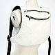 White Leather BackPack, Backpacks, Pushkino,  Фото №1
