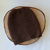 Аксессуары handmade. Livemaster - original item Cap insulated from hemp and Alpaca for bath, sauna, street.. Handmade.