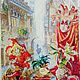 Картина вышитая «Магия карнавала». Картины. 'Радужные нити' (Лариса). Ярмарка Мастеров.  Фото №5