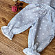  "BRIGHT STARS" Пижама для девочки. Пижамы и халаты. Jsus-kids. Интернет-магазин Ярмарка Мастеров.  Фото №2
