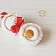 Серьги "Raffaello". Серьги классические. CrazyKet. Ярмарка Мастеров.  Фото №4