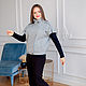 Wool vest with lining light gray, Vests, Novosibirsk,  Фото №1