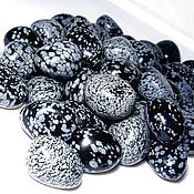Материалы для творчества handmade. Livemaster - original item Obsidian snow (galtovka 30-35 mm), USA state of Utah (Millard Co, USA). Handmade.