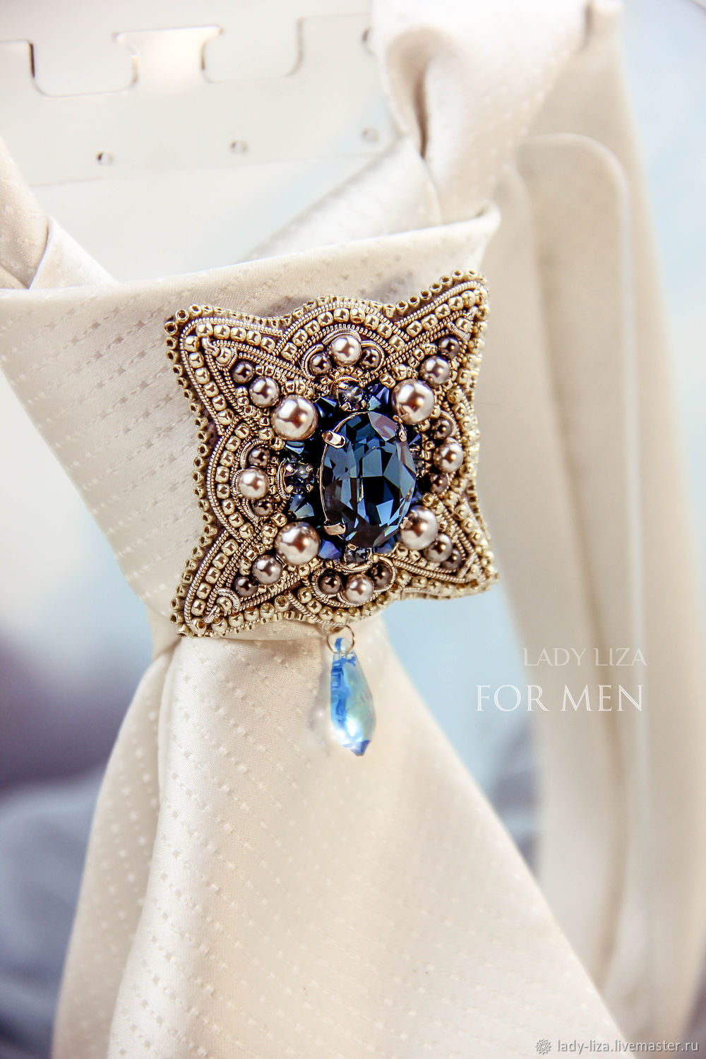 Мужская брошь. Людовик. Брошь для галстука. Брошь для пиджака в ...