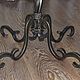 Wrought iron table (console). Tables. Artistic forging Nemkova. My Livemaster. Фото №5