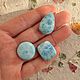 Ларимар Кабошоны. Кабошоны. Gems for Art (Indianstones). Ярмарка Мастеров.  Фото №8