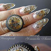 Стимпанк кольцо, парные  кольца  в стиле Стимпанк/ Steampunk