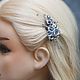 Silver hair clip for prom. Hairpins. mayjune. Online shopping on My Livemaster.  Фото №2