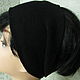 Headband black Italian merino, Bandage, Moscow,  Фото №1