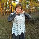 Заказать Жилет пуховый - СТАРИННОЕ КРУЖЕВО - жилет ажурный. Ручная работа. Саша Климова (Вяжем из козьего пуха). Ярмарка Мастеров. . Жилеты Фото №3