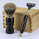 Order Shaving brush set and shaving machine. KullikovCraft. Livemaster. . Shave Brush Фото №3