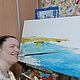 Просторы осени. Картины. Наталия Ж. Кисточка послушная губам. Ярмарка Мастеров.  Фото №6