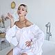 Сорочка Утро барышни. Сорочка. Дизайн-студия Slada Fashion. Ярмарка Мастеров.  Фото №5