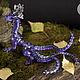 Трёххвостый оленерогий дракончик: Дух Глубин. Мини BJD (4см в холке), Шарнирная кукла, Москва,  Фото №1