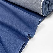 Материалы для творчества handmade. Livemaster - original item Fabric: Blue jeans. Handmade.