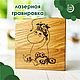 Шкатулка из массива дуба "Муми-тролль", 13х13 см, Шкатулки, Елец,  Фото №1