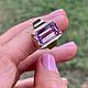 17.5 Кольцо с натуральным кунцитом. 8.70 ct Натуральные камни. Кольца. Елена. Ярмарка Мастеров.  Фото №4