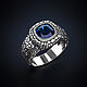  Ring with texture. Кольцо-печатка. Delor (Aleksandr5). Ярмарка Мастеров.  Фото №5