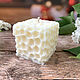 Order Aromatic candle (100% soy wax) Cube. Soap-making workshop. Livemaster. . Candles Фото №3