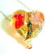 Pendant - Heart.' Vibes of love'. Pendants. Lyudmila DemidoVa jewelry from glas. Online shopping on My Livemaster.  Фото №2