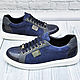 Order Sneakers made of genuine crocodile leather and suede, handmade. SHOES&BAGS. Livemaster. . Training shoes Фото №3