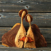 Сувениры и подарки handmade. Livemaster - original item Family guardian. Figurines made of wood.. Handmade.
