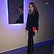 Velvet pantsuit 'Black with gold'. Suits. Lana Kmekich (lanakmekich). My Livemaster. Фото №5