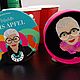 Винтаж: Брошь Iris Apfel. Броши винтажные. Винтажная радость. Ярмарка Мастеров.  Фото №6