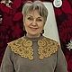 Заказать Воротник "Эксклюзивный". (брошь в подарок). Ирина. Ярмарка Мастеров. . Воротнички Фото №3
