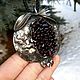 sterling silver pendant. Brooch / Pendant. Brooch-pendant 'Pomegranate'. Pendant. uvelinna. My Livemaster. Фото №5