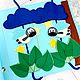 I 'm buzzing Kids. Educational book from felt. Cubes and books. Wise Owl. My Livemaster. Фото №6