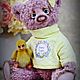 Пасхальный Тедди Мишка. Мишки Тедди. KlemaBears. Ярмарка Мастеров.  Фото №4