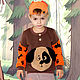 Children's sweatshirt for a boy, children's hoodie without a hood Doggie. Sweatshirts and hoodies. Lara (EnigmaStyle). Online shopping on My Livemaster.  Фото №2