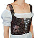  Double-sided historical corset (push-up) with lacing. Corsets. silk fairy tale. Online shopping on My Livemaster.  Фото №2