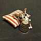 ON SALE Chihuahua miniature 2,5 cm crocheted, Miniature figurines, Surgut,  Фото №1