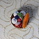 Развивающая игрушка Шоколадное пирожное с фруктами. Кукольная еда. Фетрия. Интернет-магазин Ярмарка Мастеров.  Фото №2