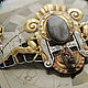 Колье "Antelopes in Art-deco". Колье. Julia Chernopazova Art Jewelry. Ярмарка Мастеров.  Фото №4